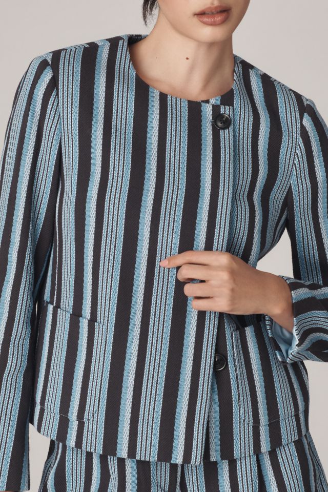 Scotch & Soda Textured Stripe Blazer #3