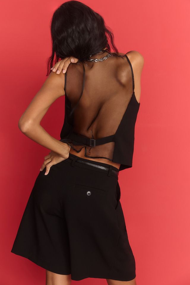 Maeve Organza-Back Vest #2