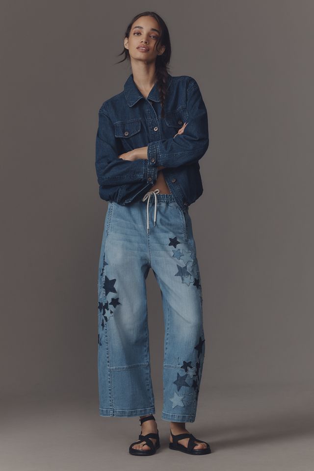 Pilcro Bubble Hem Trucker Jacket #2