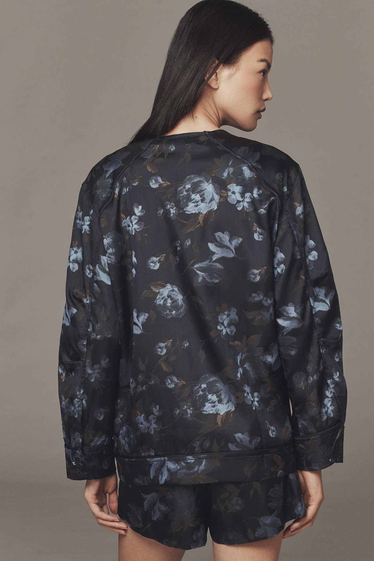By Anthropologie Brocade Jacket