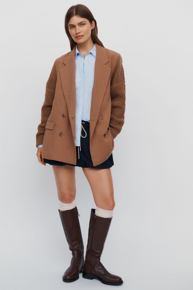 By Anthropologie Twofer Sweater Blazer #2