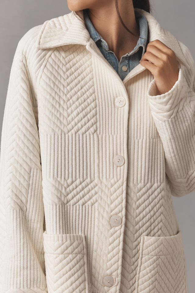 By Anthropologie Textured Knit Coatigan #1