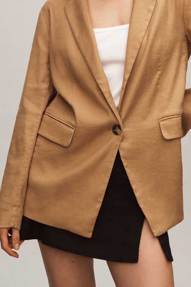 The Ettie Blazer by Maeve: Linen Edition #1