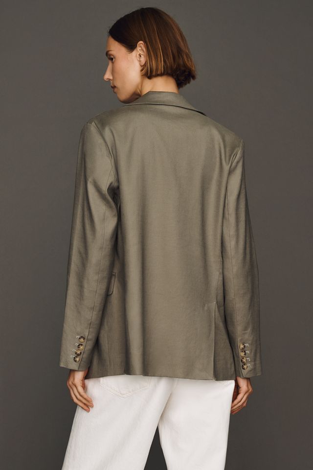 Tessie European Linen Stretch Blazer #3
