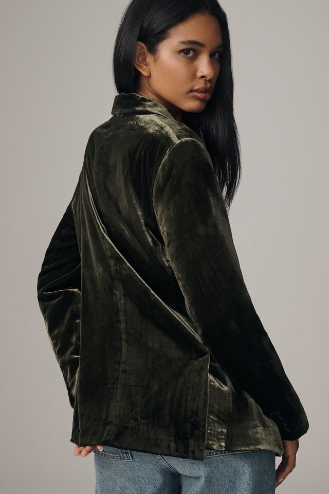 The Tessie Blazer by Maeve: Velvet Edition #1