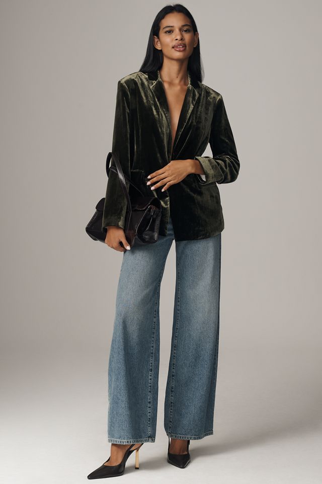 The Tessie Blazer by Maeve: Velvet Edition #3