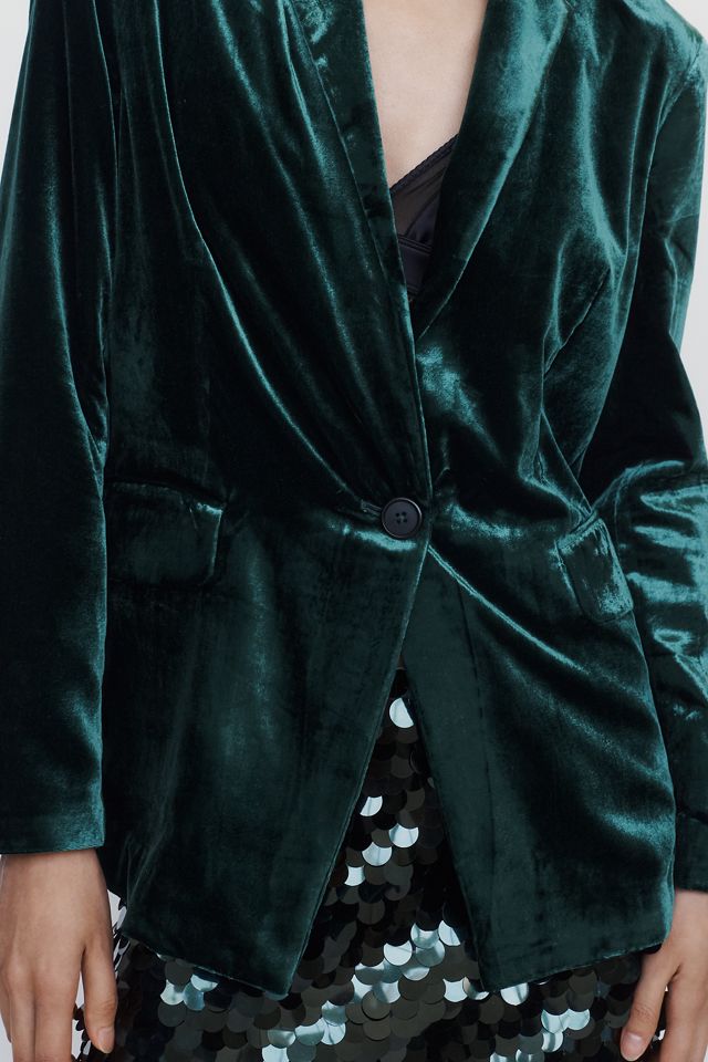 @loverlygrey x Anthropologie Tessie Velvet Jacket #1