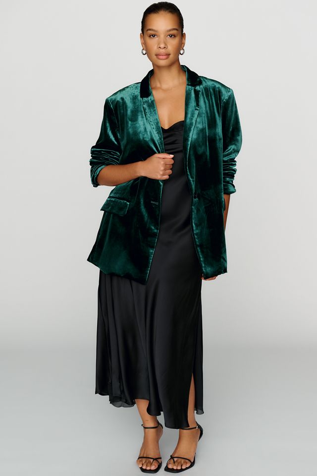 @loverlygrey x Anthropologie Tessie Velvet Jacket #5