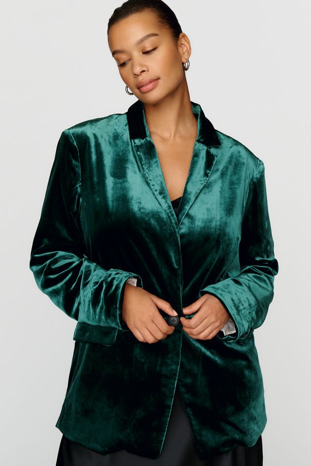 @loverlygrey x Anthropologie Tessie Velvet Jacket #4