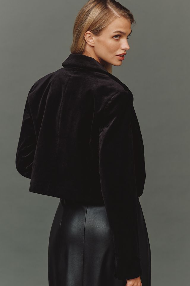 Blazer Cropped Tuxedo Maeve #1