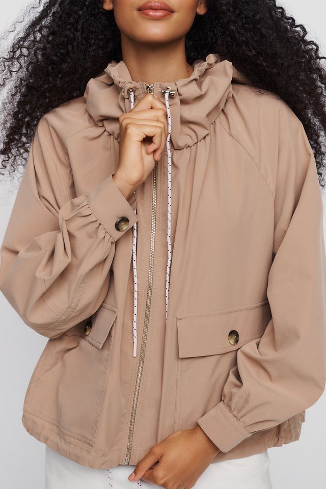 By Anthropologie Drawstring Utility Jacket #1