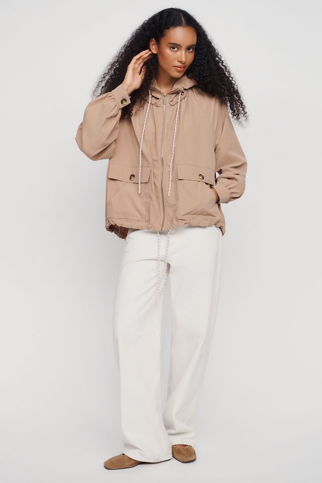 By Anthropologie Drawstring Utility Jacket #2