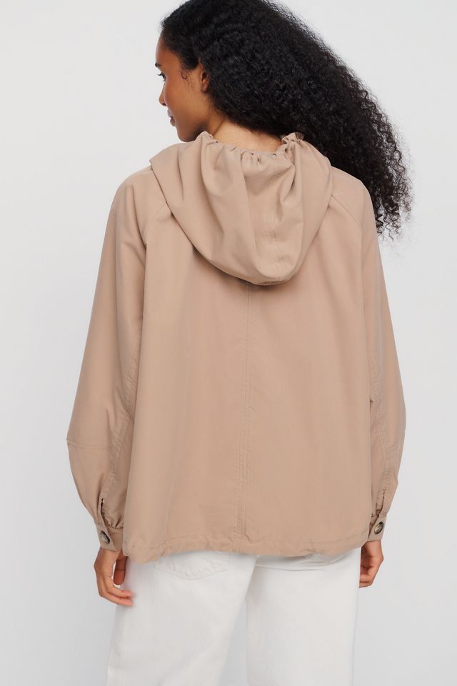 By Anthropologie Drawstring Utility Jacket #3
