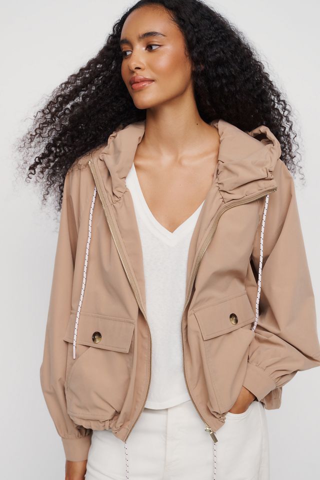 By Anthropologie Drawstring Utility Jacket #4