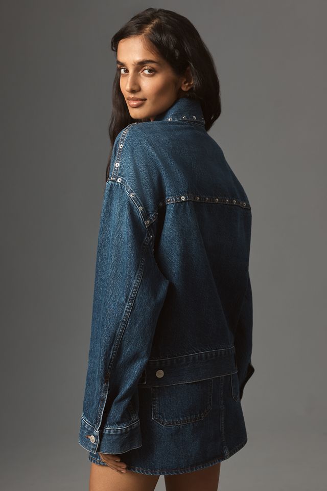 7 For All Mankind Denim Jacket #4