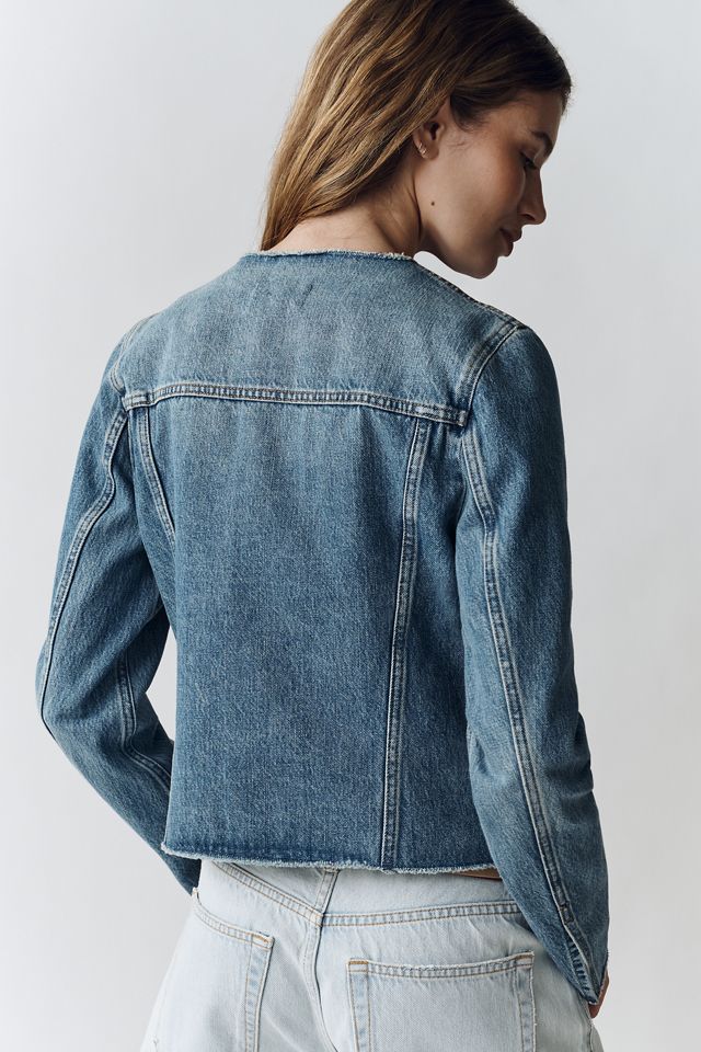 7 For All Mankind Vicky Denim Jacket #1