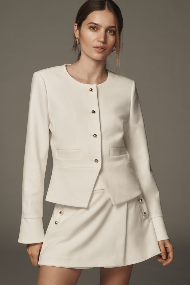 Derek Lam 10 Crosby Elizabeth Peplum Jacket #3