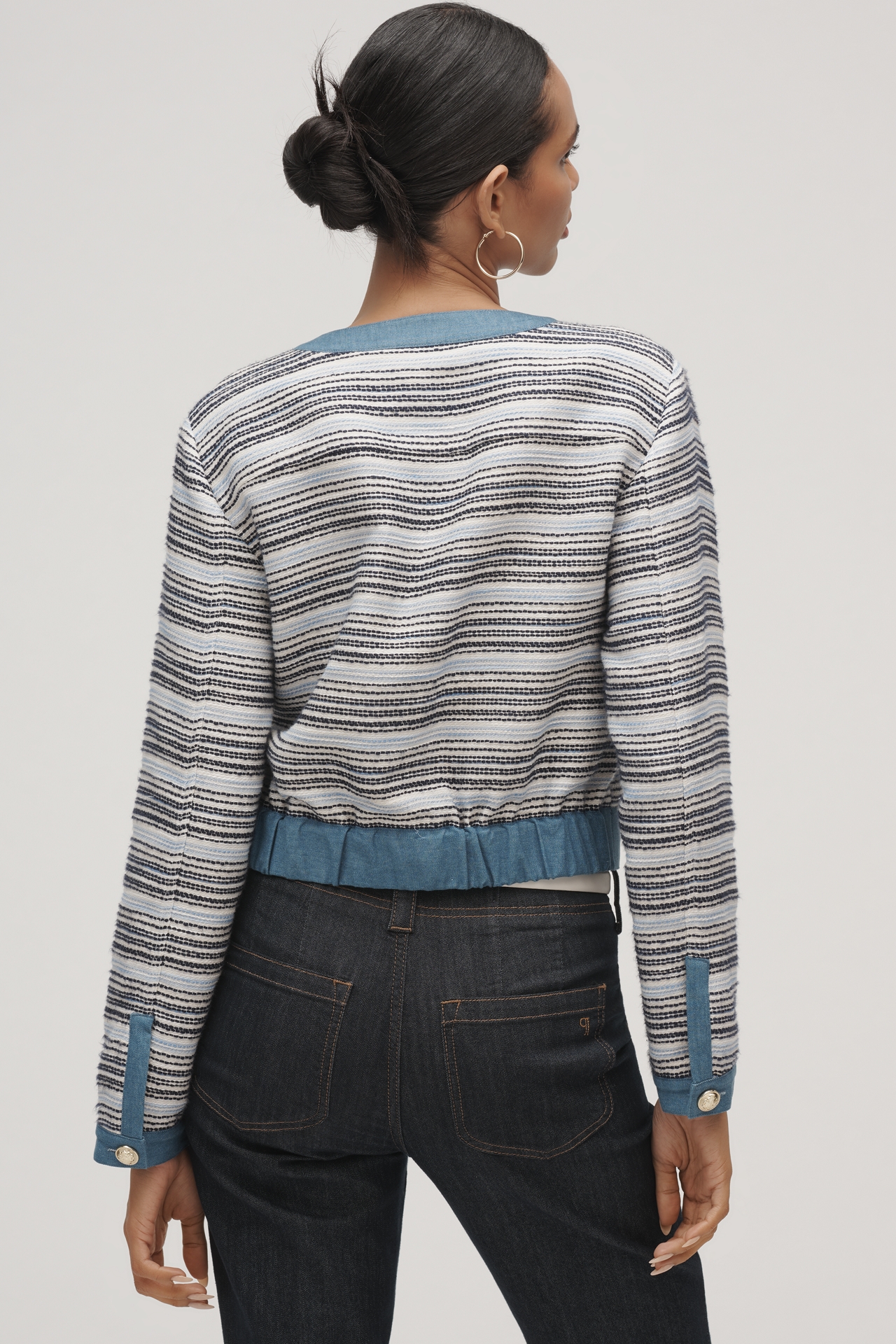 Derek Lam 10 Crosby Elain Tweed Lady Jacket