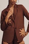 The Wolf Gang Sueño Cotton Linen Blazer