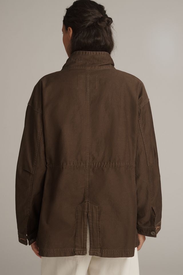 Pilcro Surplus Cinch-Waist Jacket #1