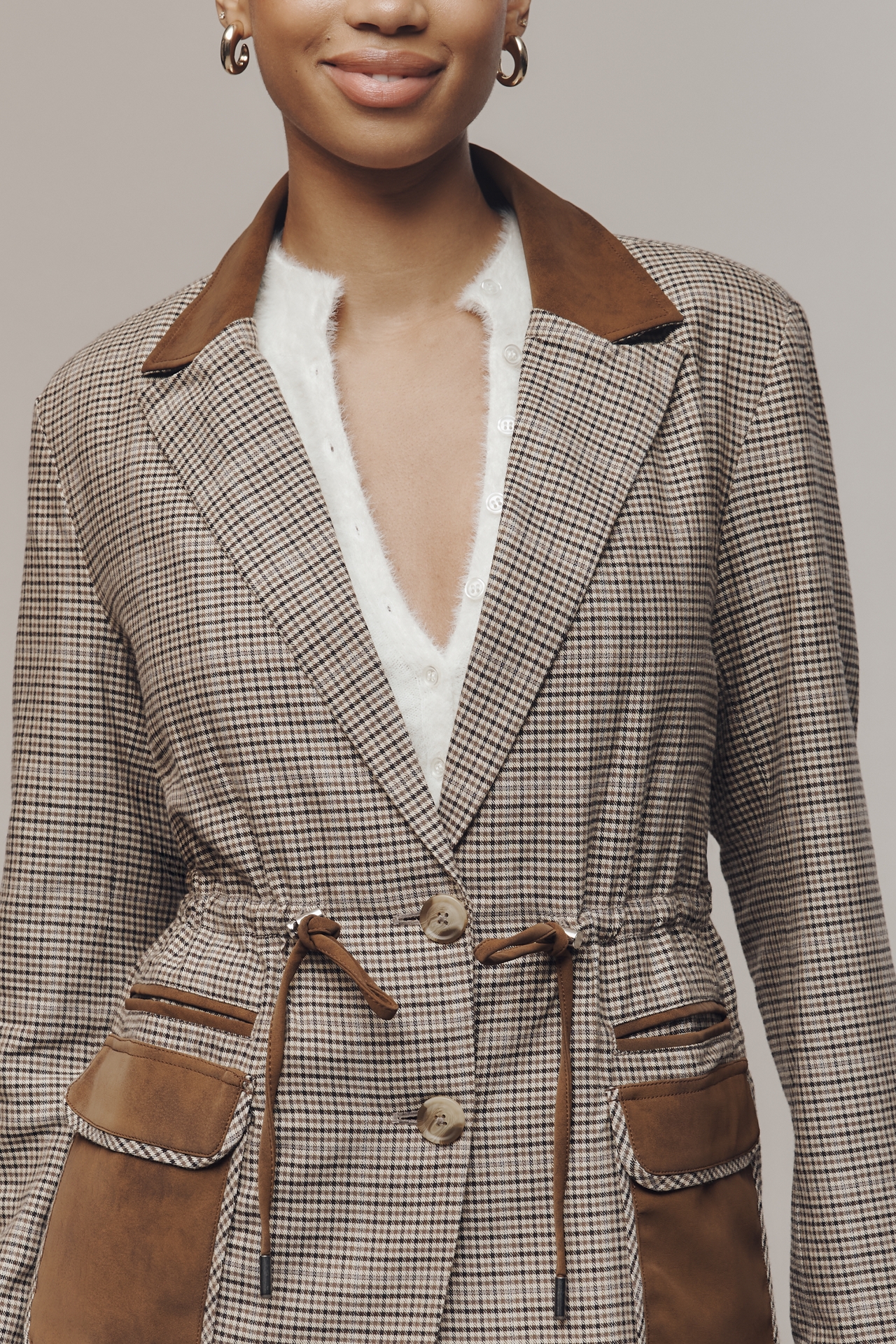 Maeve Cinch-Waist Blazer