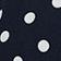 Navy Polka Dot