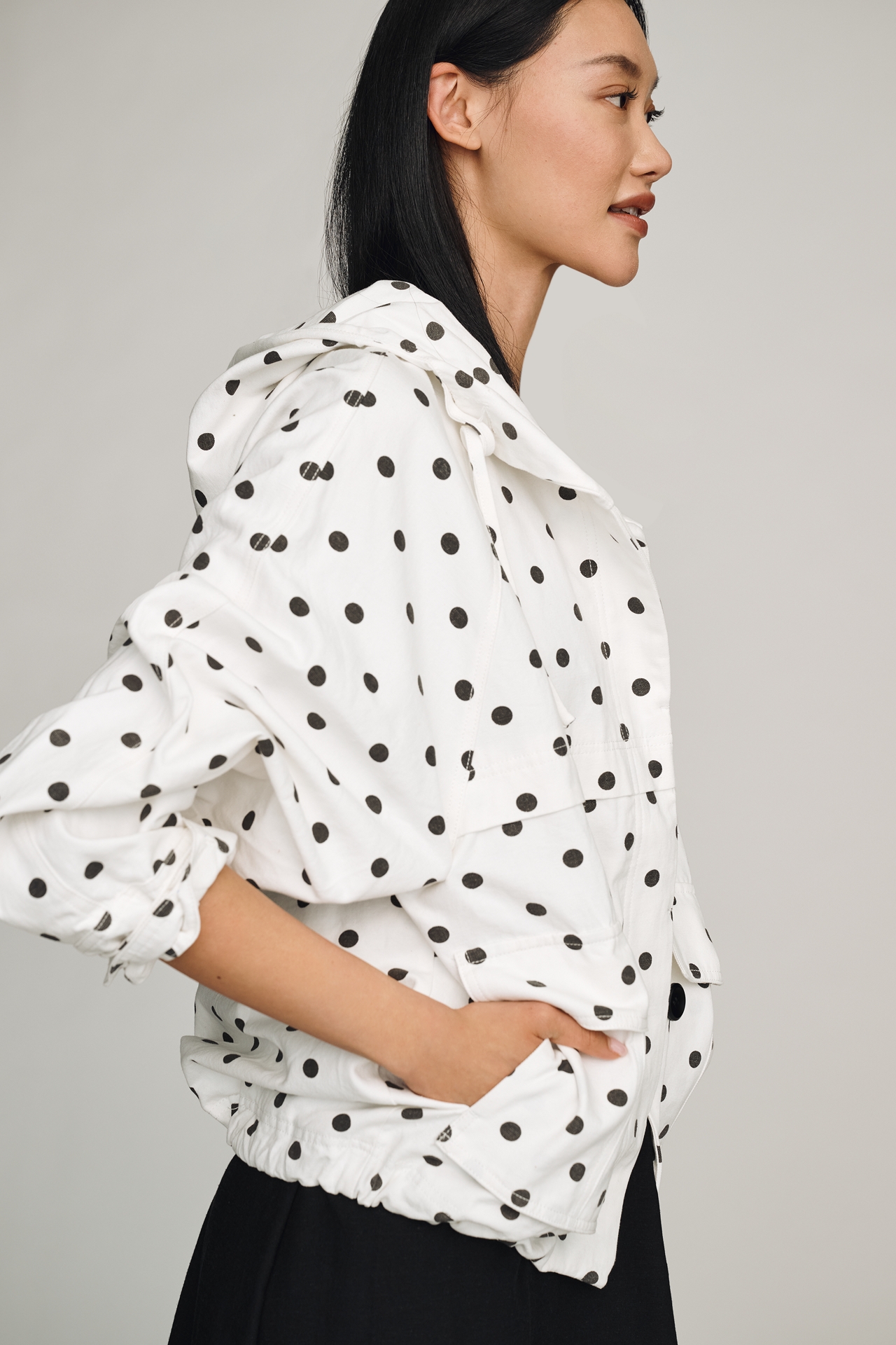 RAISONNEL Polka Dot Jacket