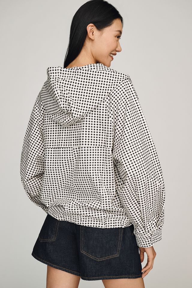 RAISONNEL Gingham Hooded Jacket #1