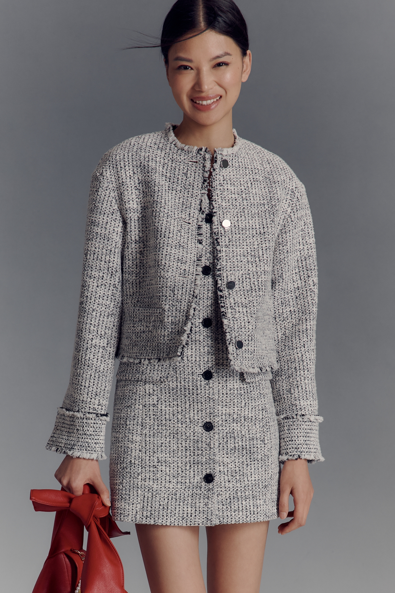 Theory Mod Tweed Jacket