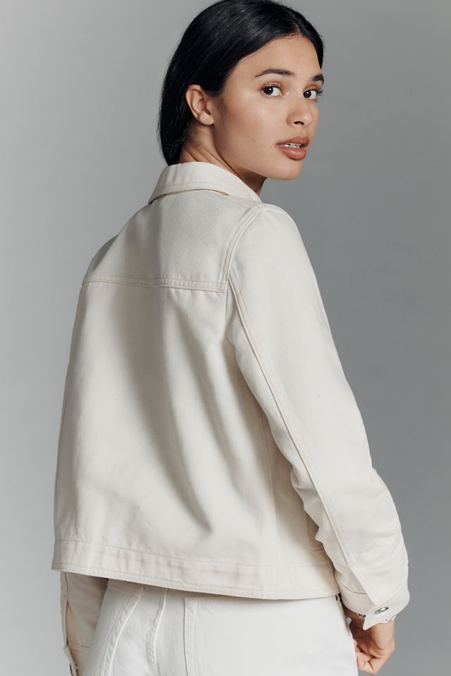 Theory Casual Denim Chore Jacket #1