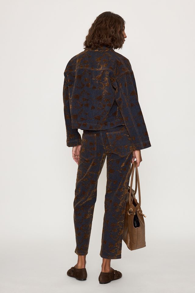 The Tiny Big Sister Denim Jacquard Jacket #4