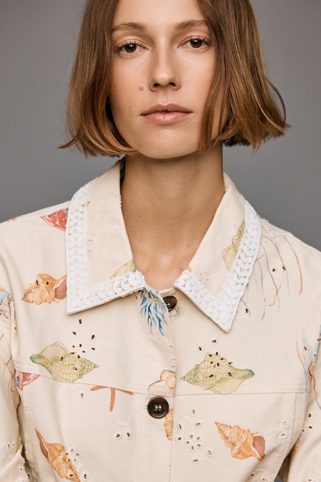 Maude Club Hayes Cotton Printed Jacket #7