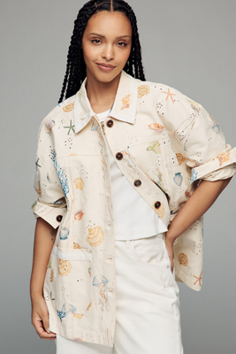 Maude Hayes Cotton Printed Jacket