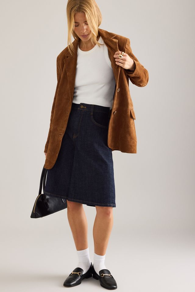 By Anthropologie Suede Blazer  #3