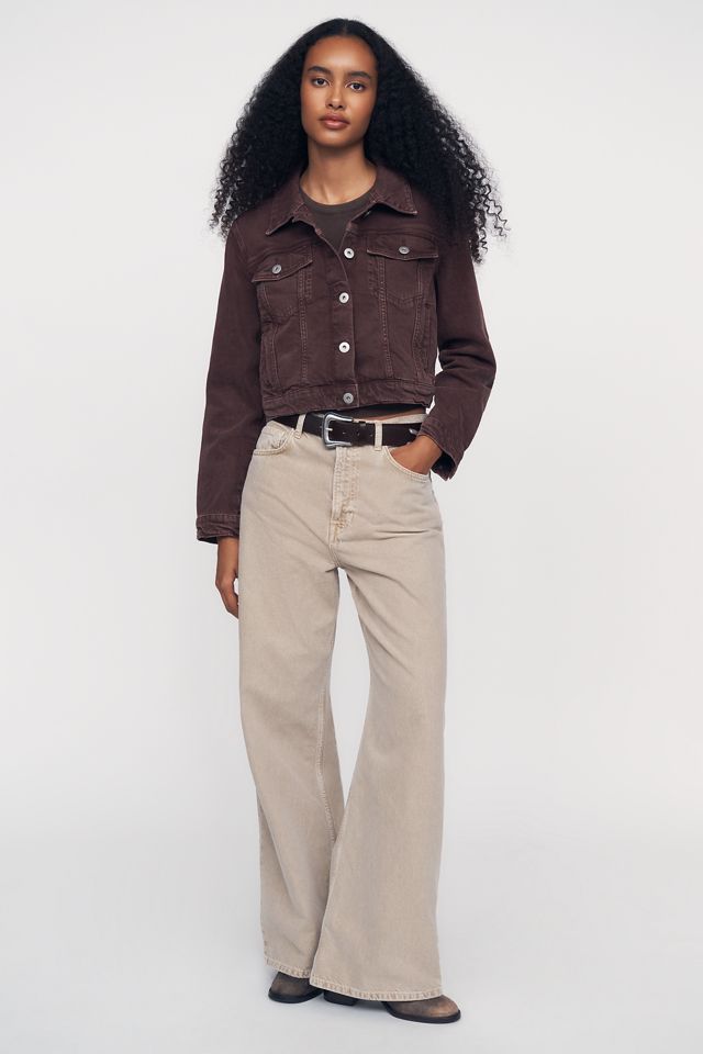 Pilcro Shrunken Denim Jacket #4