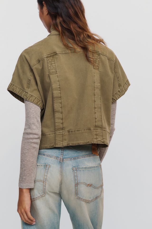 Pilcro Short Sleeve Buttondown Shirt #2