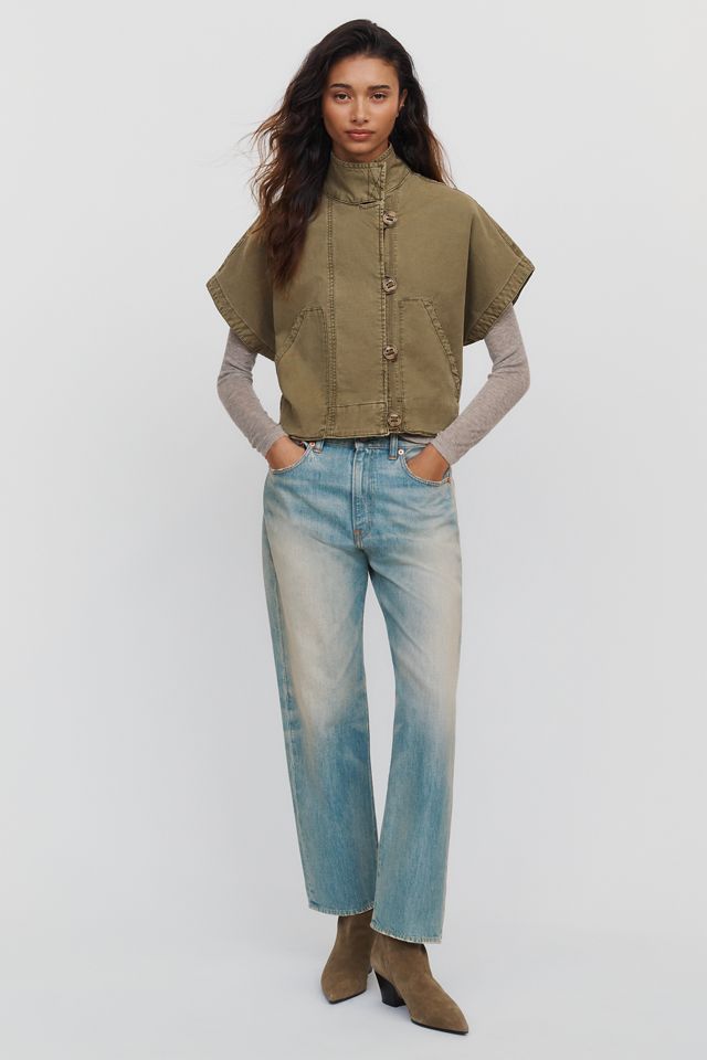 Pilcro Short Sleeve Buttondown Shirt #3