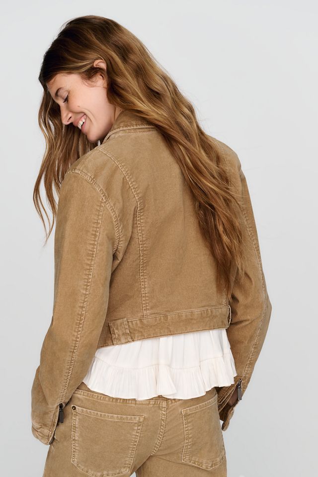 Pilcro Corduroy Moto Jacket #1