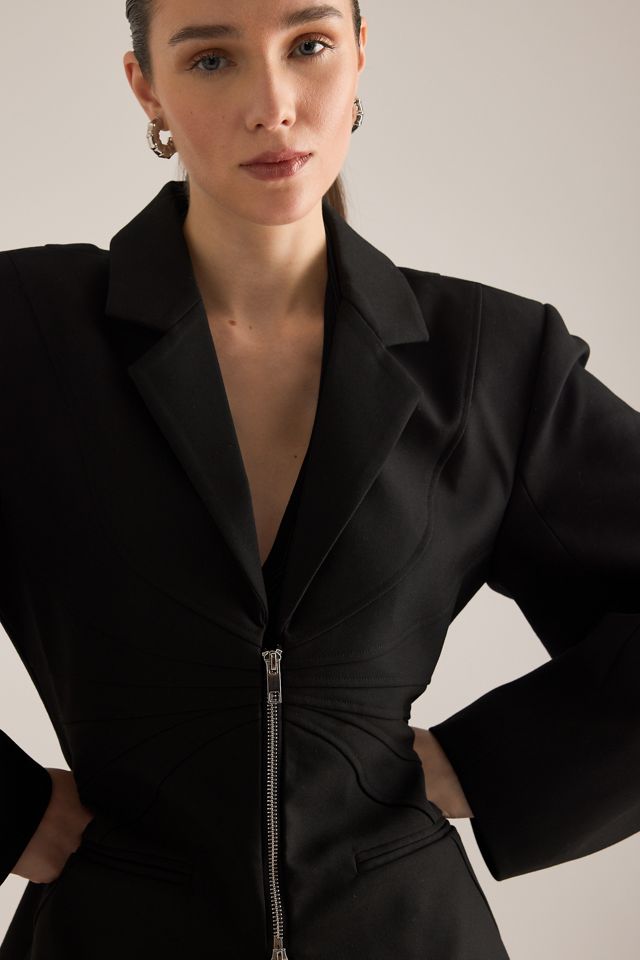 Gestuz Zitta Zip-Front Blazer #5