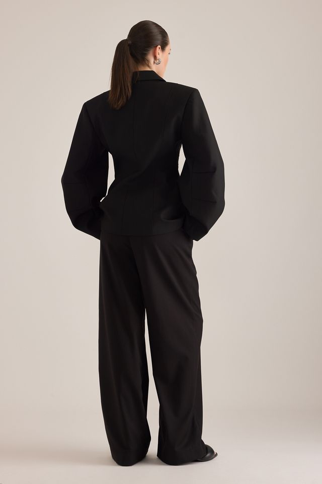Gestuz Zitta Zip-Front Blazer #1