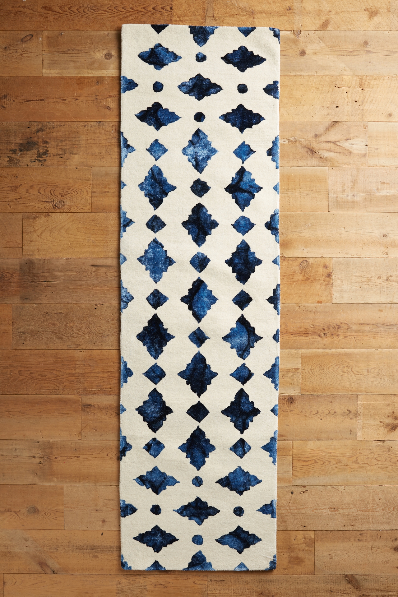 Tufted Moroccan Tile Rug