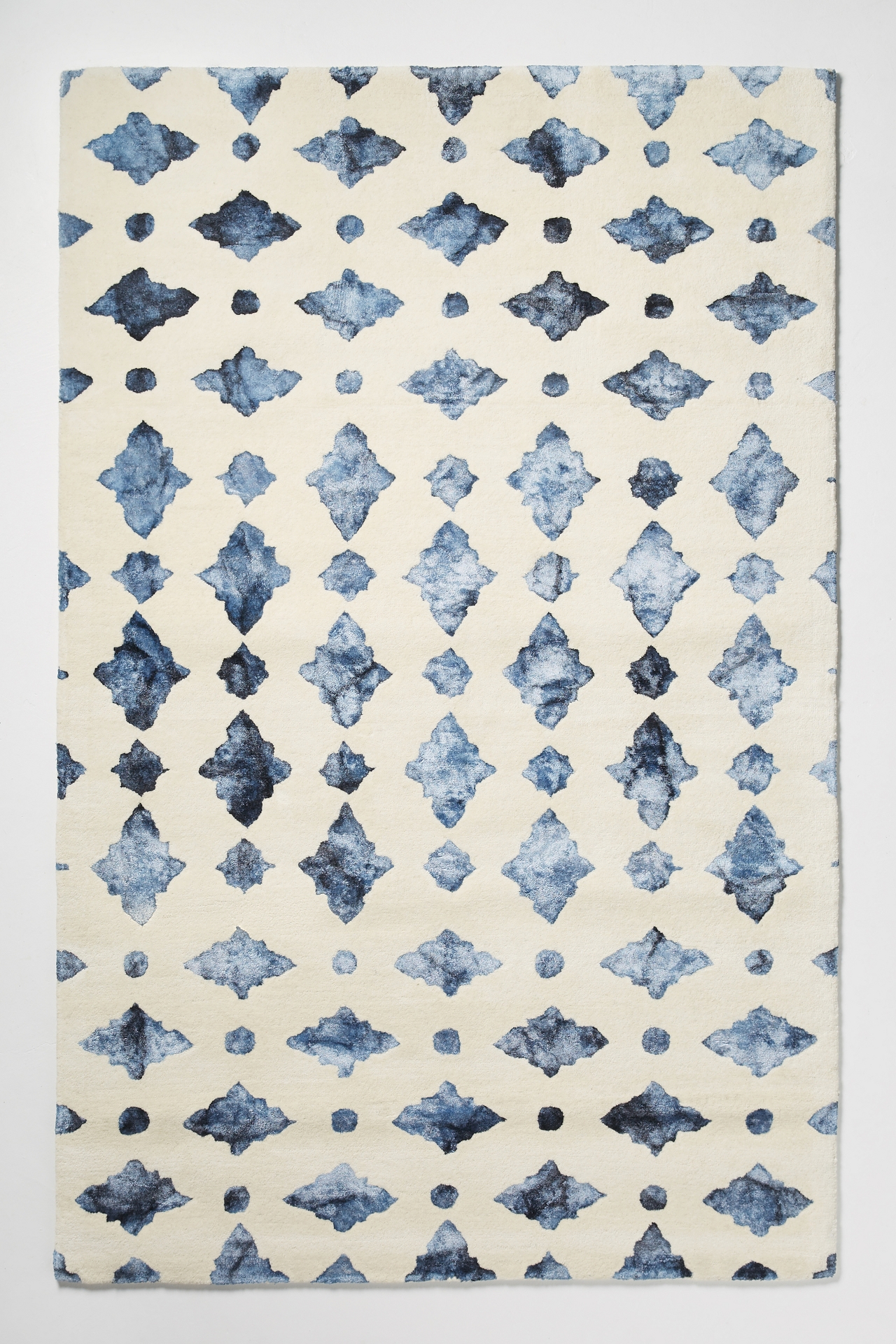 Tufted Moroccan Tile Rug