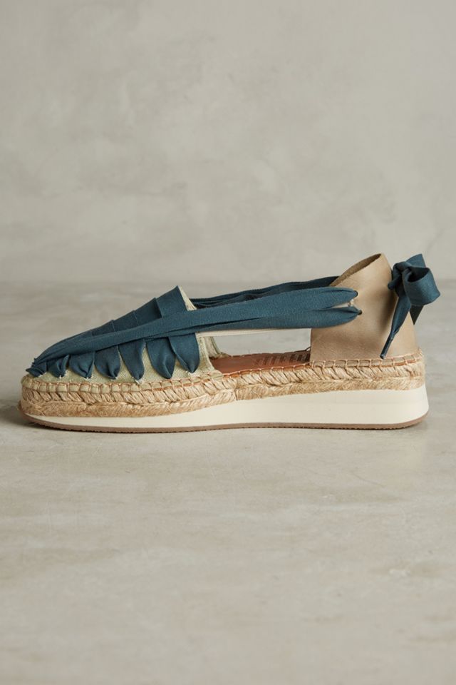Naguisa Ribbon Lace-Up Espadrilles #2