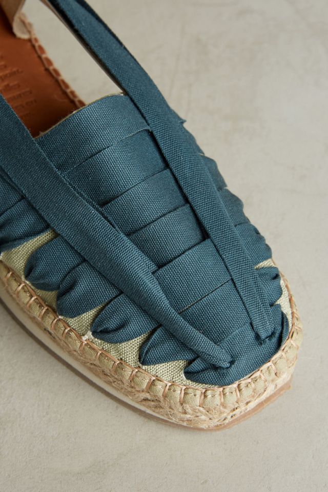 Naguisa Ribbon Lace-Up Espadrilles #4