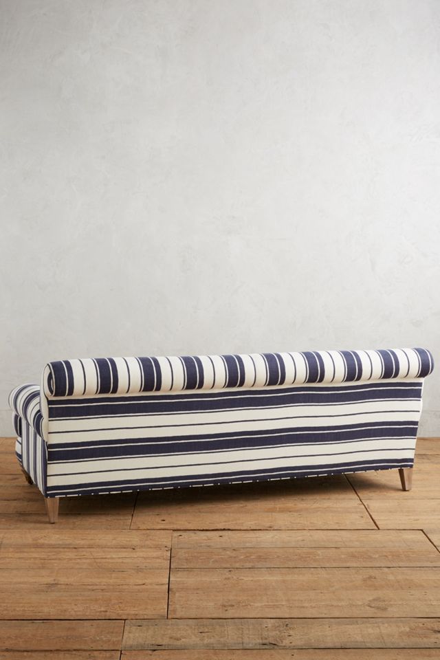 WHIT Striped Willoughby Sofa #1