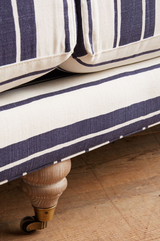 WHIT Striped Willoughby Sofa #3