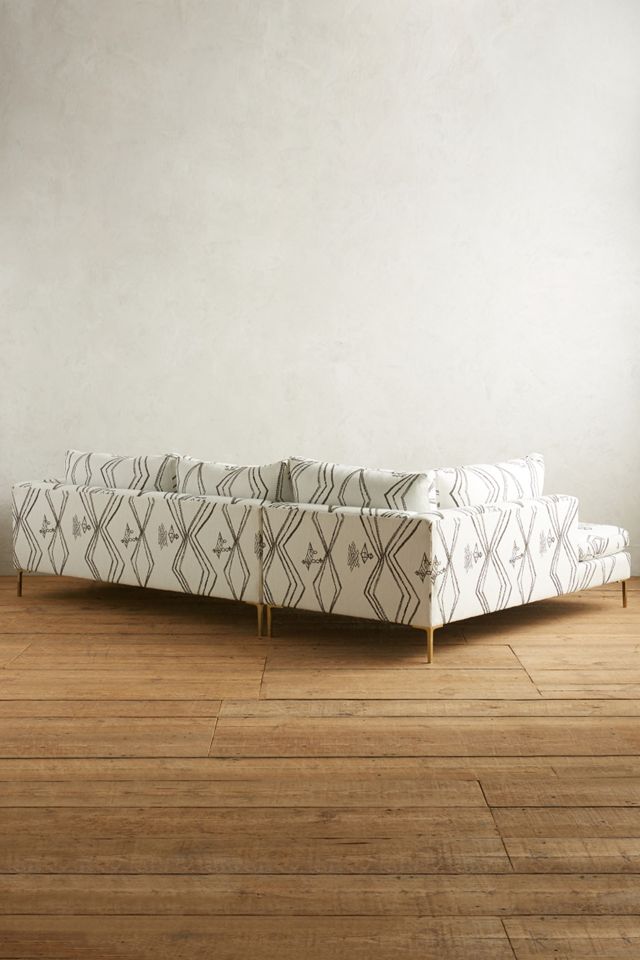 Berber-Woven Edlyn Chaise Sectional, Left #2