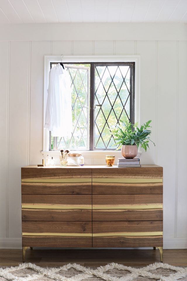 Prana Live-Edge Six-Drawer Dresser #9