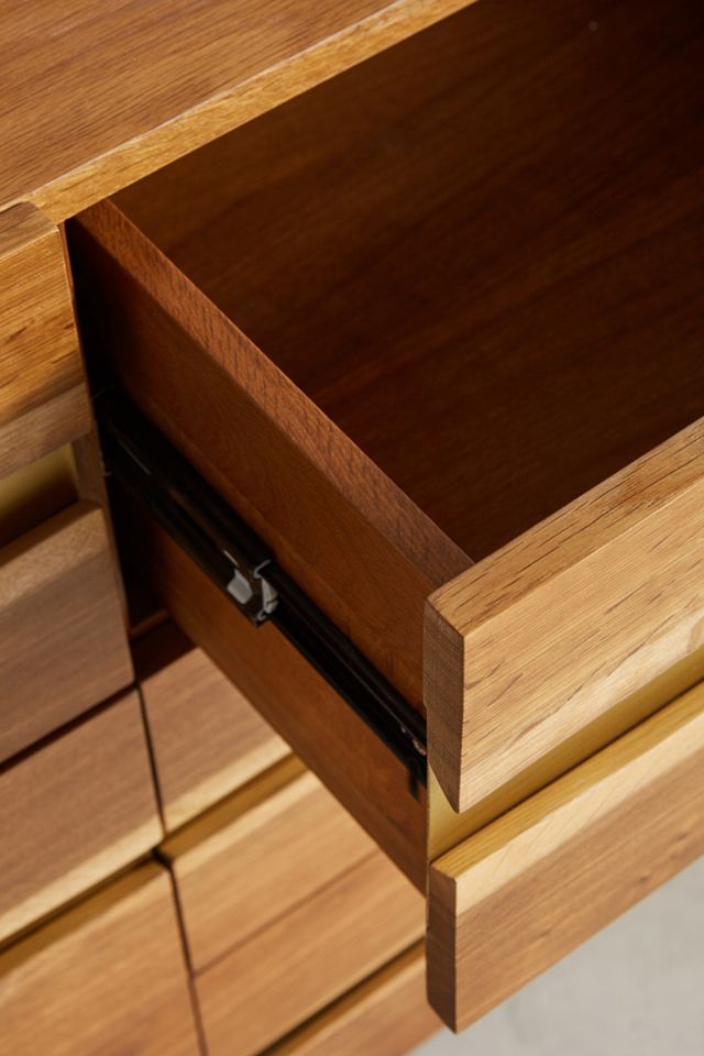 Prana Live-Edge Six-Drawer Dresser #3
