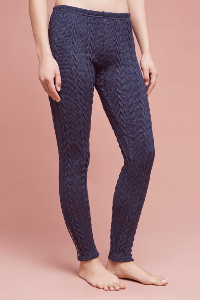 Cozy Cabled Leggings #1